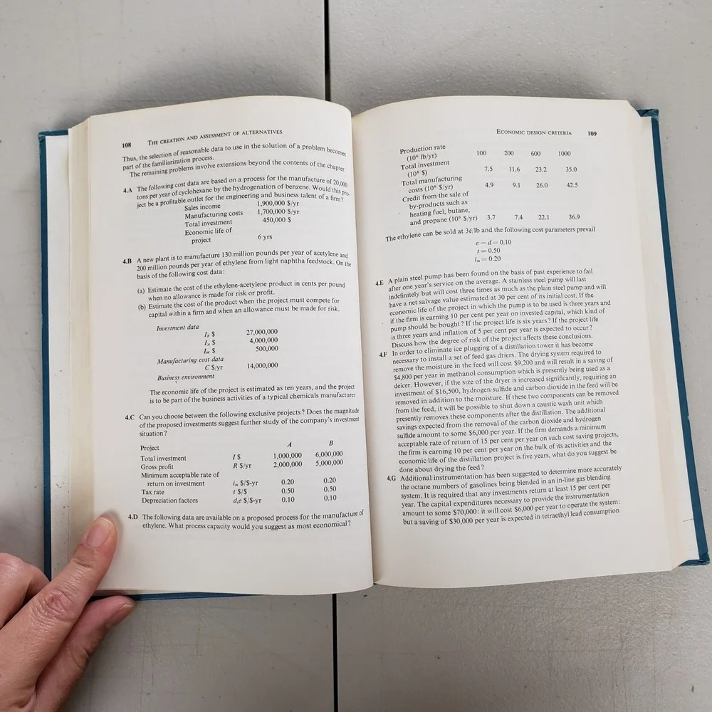 Strategy Of Process Engineering Book Rudd Watson Hardcover Vintage Chemical Text